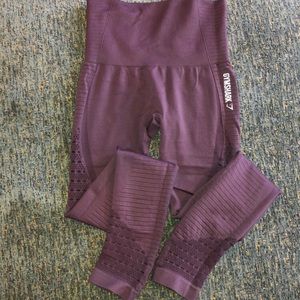 Gymshark energy + Seamless high waisted leggings